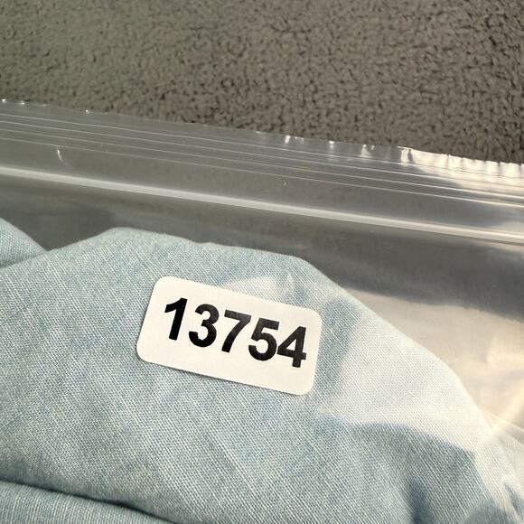 Lauren Ralph Lauren Chambray Denim Shirt Womens 2X Blue Roll Tab Sleeve Pockets - Picture 10 of 10